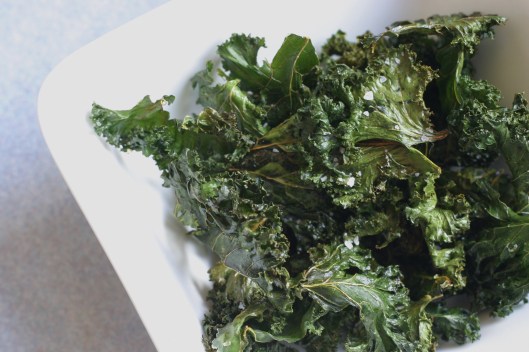 kale chips // the muffin myth