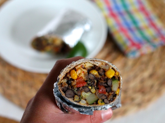 black bean and quinoa freezer burritos // the muffin myth
